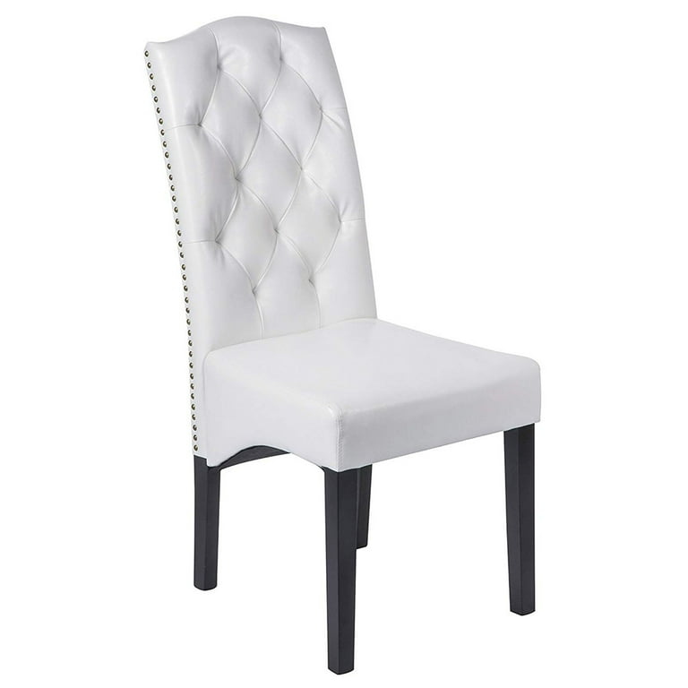 Walmart white dining sale chairs