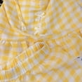 thumbnail image 7 of Ultrave Girls 2 Piece Gingham Outfit, Tie Shoulder Ruffle Cami Top & Shorts Set, Cute Summer Clothes for 1-10 Y, 7 of 7