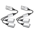 thumbnail image 1 of Cable divisor USB MOGOOD USB y Adaptador divisor dual USB 2.0, 1 of 6
