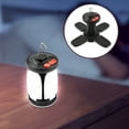 thumbnail image 7 of Folding Solar LED Camping Lantern Collapsible Light USB Rechargeable Phone Charger,USB Solar Camping Light-Hanging Tent Light Outdoor Lamp For Camping,Hiking,Outage,Cellphone Emergency Charging Light, 7 of 7