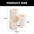 thumbnail image 2 of Portalápices, vaso para lápices, caja para guardar lápices, bonita caja para guardar escritorios y accesorios para oficina, universidad y hogar., 2 of 5