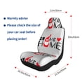 thumbnail image 4 of Naloa Gnome Home With A Cute Gnome Car Seat Covers 2PCs Front Car Seat Covers Universal fit for Most Cars SUVs and Trucks - 2 PCS, 4 of 5