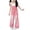 Pink, variant on Tisuna Blue Stylish Denim Overalls Jumpsuit For Girls Solid Color Suspender Romper With Adjustable Strap Girls Youth School Street Playwear Casual Outfit Size 4-5 Years
