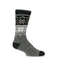 thumbnail image 6 of Heat Holder Men's Svenson LITE Fairisle Crew Socks| Warm + Soft, Hiking, Cabin, Cozy at Home Socks | 5X Warmer Than Cotton Socks, 6 of 6