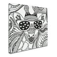 thumbnail image 3 of Trademark Fine Art "Cool Giraffe" Canvas Art by Hello Angel, 3 of 4