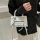 thumbnail image 4 of Bolso portátil de moda bolso de hombro de pu casual Joker bolso pequeño diagonal, 4 of 5