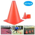 thumbnail image 3 of 10PC Plastic Traffic Pylons for Sports Training and Events, Durable Flexible Cones for Soccer, Football, Obstacle Courses, Dog Training, and More, 3 of 9