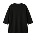 thumbnail image 6 of Posijego Womens Plus Size Cardigans 3/4 Sleeve Open Front Lightweight Causal Soft Cardigan Summer Loose Cover ups Jackets, 6 of 7