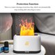 thumbnail image 4 of Wosthever Difusor de aroma de llama Fragancia de aromaterapia Mute USB Mist Maker Aceites esenciales Difusores de apagado automático Sala de Humidificadores Blanco, 4 of 6