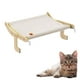 thumbnail image 5 of Mascota Gato Hamaca Cama colgante Silla con ventana Cama colgante para dormir Fácil de instalar Perchas cálidas Estante para gatos Cama para gatitos Zulema Hamaca para gatos, 5 of 7