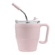 thumbnail image 3 of Paquete con 50 piezas de Taza acero inoxidable tapa push con popote rosa 12 x 6.5, 3 of 4