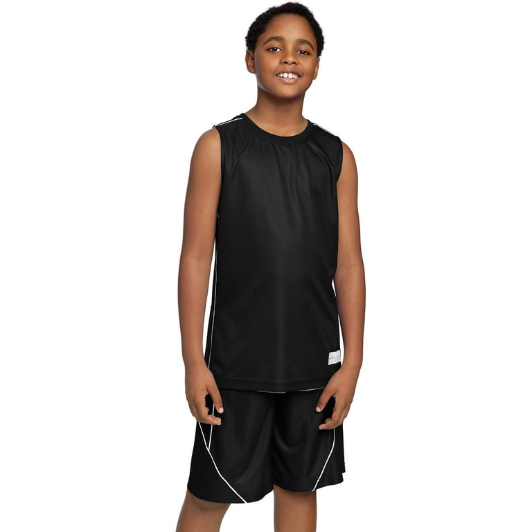 Sport-Tek Youth PosiCharge Mesh Reversible Sleeveless Tee