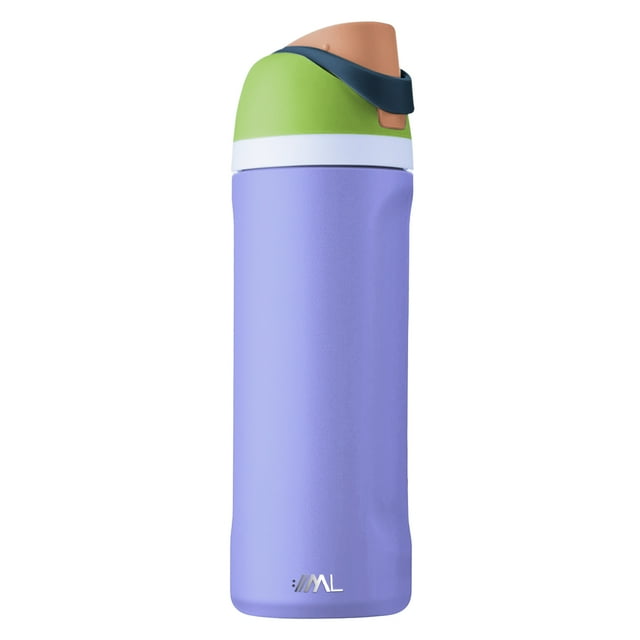Magma Life Termo Acero Inoxidable 710 ml 24 oz, Material Seguro y Resistente, Tapa con Botón y Cerradura, Asa Integrada, Sellado Hermético, Antiderrapante