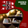 thumbnail image 6 of 5 PCS Wine Bottle Stopper,Wine Stopper,Christmas Decorative Wine Saver, Reusable Wine C pvc+Metal 0957, 6 of 9