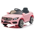 thumbnail image 2 of Kids Ride On Cars with Remote Control, 12 Volt Ride on Toys with 3 Speeds, Lights, MP3 Player, Battery Powered Electric Vehicles for Kids Party Gift, Pink, 2 of 11