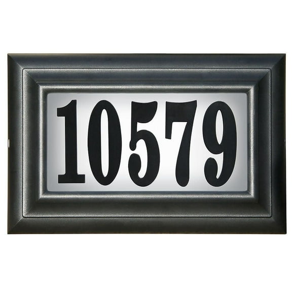PRO-DF Classic Lighted Address Plaque