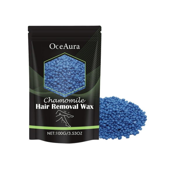 FcBaudy Hard Wax Beads For Coarse Hair Removal Sensitive With For Face Eyebrow Leg Waxing For All Hair Types At Home100g removal wax