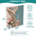 thumbnail image 5 of Girl Roses Or Flowers File Folder 3 Ring Binders 1.5 inch Hardcover File Folders with Interior Pockets A4 Size Organizer for School Office Hospital Set of 2, 5 of 8