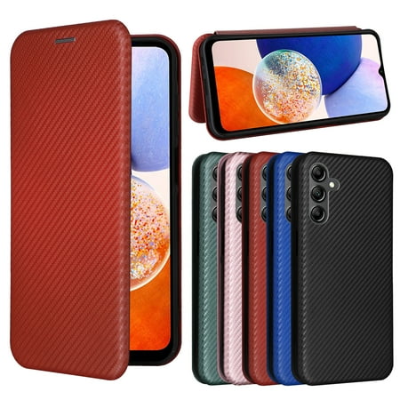 MZCHENYI Phone case for Huawei Honor 8S 2020 flip wallet case, holder - TPU, built-in plush shockproof and durable, carbon fiber design flip protective case