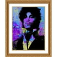 thumbnail image 2 of Stephen Chambers 19x24 Gold Ornate Wood Framed With Double Matting Wall Art Titled - Prince Circles, 2 of 6
