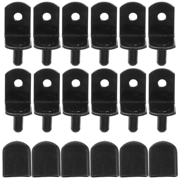 Cabinet Shelf Pin Support Nails Clips Bracket Pegs Bookshelf for Shelves Wardrobe Glue Cold Rolled Steel 50 Pcs