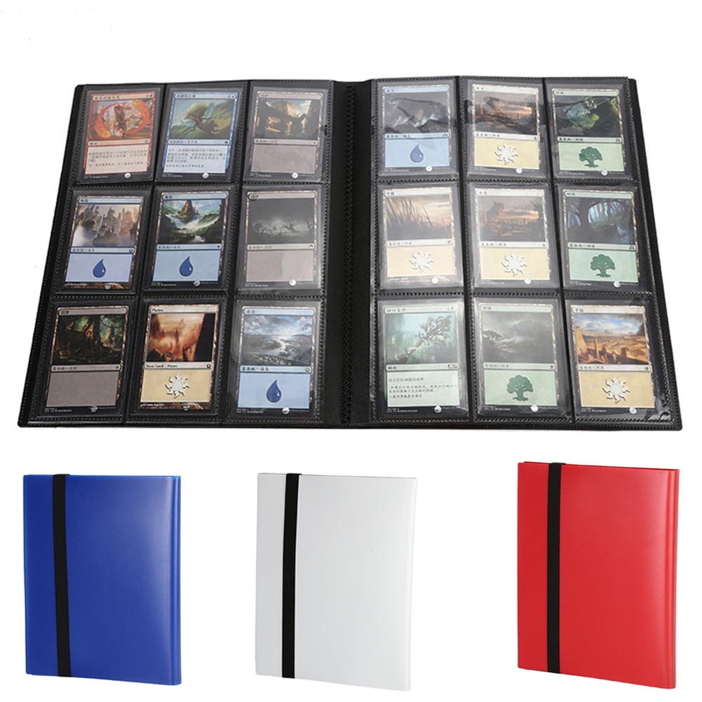 Album Pages Card 360 Pockets Trading Card Sleeves Side Loading Pocket Binder 