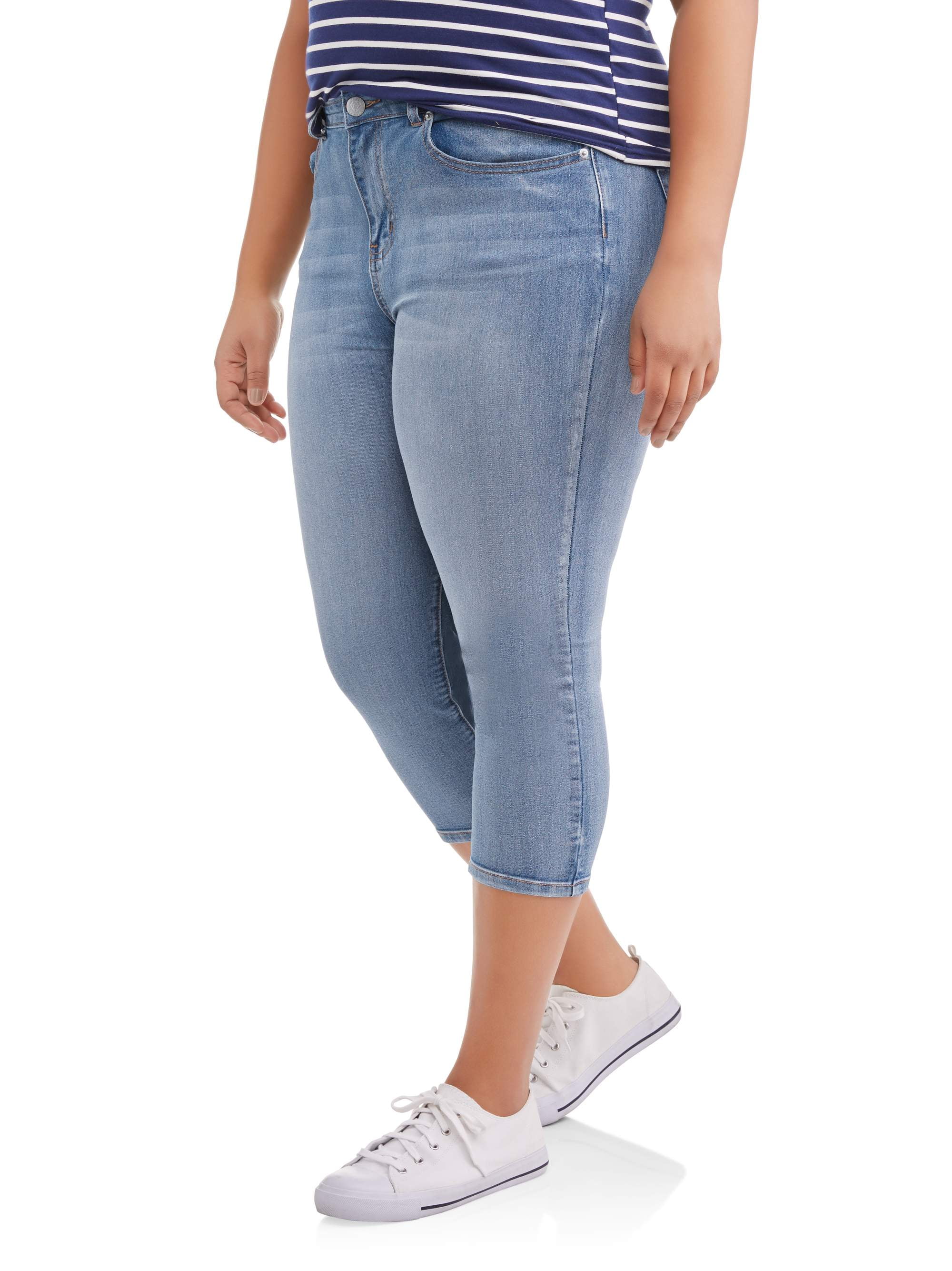 amazon ladies stretch capris