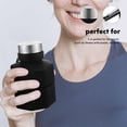 thumbnail image 4 of unbranded Botella De Para Gimnasio Y Exterior Con Mancuernas En Negro Duradero, 4 of 8