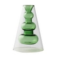 thumbnail image 2 of veasfak Hydroponic Bonsai Flower Vase Planter Pot Office Desktop Art Decor Green, 2 of 9