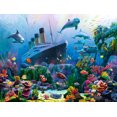 thumbnail image 2 of SUNSOUT INC - Titanic on the Sea Bed - 500 pc Jigsaw Puzzle by Artist: Image World - Finished Size 18" x 24" - MPN# 42926, 2 of 5