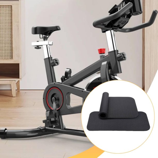 Alfombrillas antideslizantes e impermeables para bicicleta estática (2 unidades) 635 cm x 30 cm x 05 cm