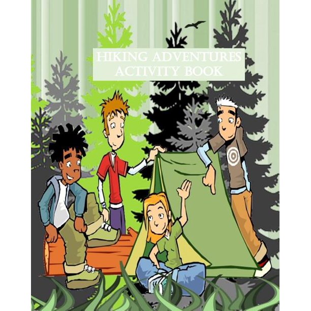 Hiking Adventures Activity Book A Puzzle Book to Learn 25 Vocabulary