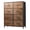 Rustic Brown Wood Grain Print, variant on GALAXHERO 8 Drawer Fabric Dresser for Bedroom, Storage Bins Chest of Drawer for Closet, Living Room, Hallway, Charcoal Black Wood Grain Print