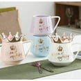 thumbnail image 6 of Farcauo Queen of Everything Mug with Lid Sweet White Mug with Crown Coffee Mugs Gift with Spoon & Coaster 12 oz Ceramic Cup Birthday Gift for Women Girls Mom Girlfriend Mothers Day Gifts for Women, 6 of 7