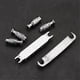 thumbnail image 3 of Tune-O- Electric Guitar Bridge +Guitar Stop Bar Tailpiece with Anchors and Studs for LP SG Guitars Chrome, 3 of 5