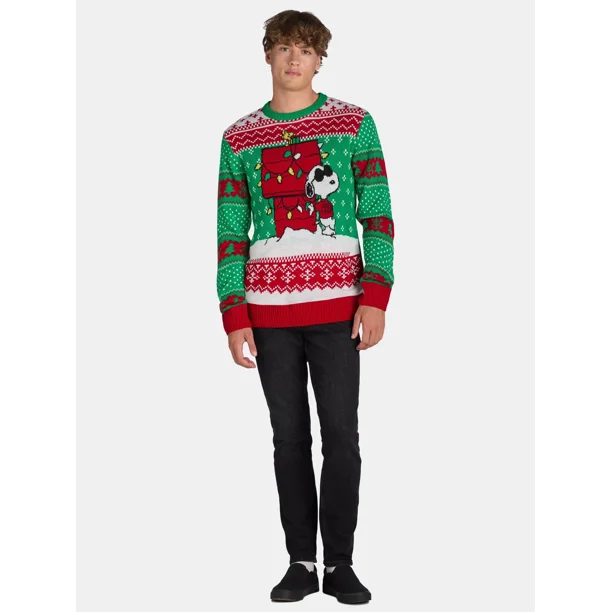Christmas Clearance Kohls Mens Ugly Sweaters Snoopy Mens Big