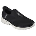 thumbnail image 3 of Zapatillas para Caminar Skechers GO 6-Easy On para Hombre, Sin Cordones, Negro/Blanco, 3 of 7