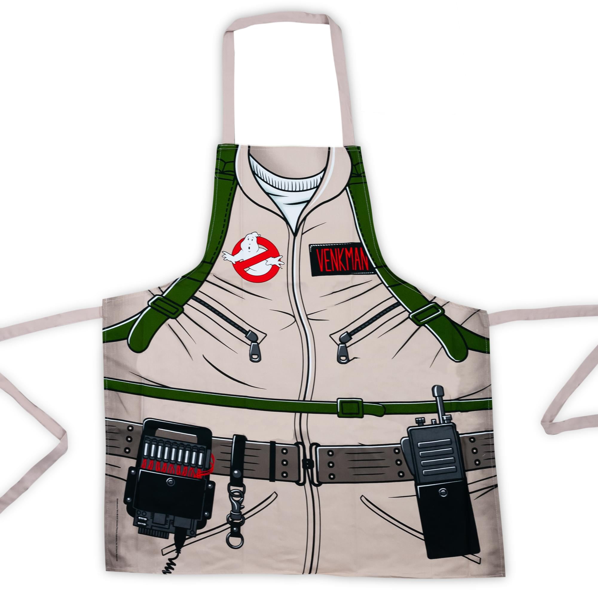 Ghostbusters Cooking Apron Peter Venkman S Uniform Grill Apron 100 Cotton Walmart Com