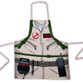 thumbnail image 1 of Ghostbusters Tablier de Cuisine / Uniforme Peter Venkman's Tablier de Grill / 100 % Coton, 1 of 2