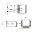 thumbnail image 3 of Módulo de interruptor de cortina inteligente Tuya ZigBee Módulo de interruptor de tres vías inteligente, 3 of 8