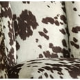 thumbnail image 3 of Linon Draper Office Chair, Cowhide Print, Multiple Color & Base Options, 3 of 6