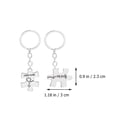 thumbnail image 2 of 2 Pcs Porte-Clés Couple Porte-Clés Polyvalent Pendentif Cadeau, 2 of 8