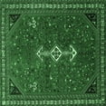 thumbnail image 1 of Ahgly Company Indoor Square Persian Emerald Green Traditional Area Rugs, 7' Square, 1 of 4