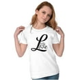 thumbnail image 4 of Live Laugh Love Cute Inspirational Women's Graphic T Shirt Tees Brisco Brands S, 4 of 5