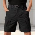 thumbnail image 2 of Mens Athletic Gym Workout Shorts Summer Outdoor Training Work Shorts with Multiple Pockets, 2 of 6