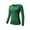 Green, variant on OGLCCG Women's Long Sleeve Athletic Shirts Quick Dry Stretchy Crewneck Moisture Wicking Yoga Shirts Slim Fit Gym Running T-Shirts,L,Gray