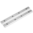 thumbnail image 1 of Unique Bargains Straight Line Connector, 7' Joint Bracket for 4040 Series T Slot 8mm Aluminum Extrusion Profile, 2 Pcs, 1 of 4