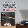 thumbnail image 3 of Tabletop Now Playing Vinyl Record Stand - Wooden Vinyl Record Holder Accessories - Vinyl Record Display LP Shelf - Now Spinning Album Frame For Vinyl Record Storage -No-Tool Assembly ( S, 3 of 9