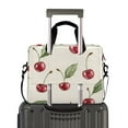 thumbnail image 2 of FORMRS 16" Laptop Bag Carrying Sleeve Case with Handle Travel Shoulder Briefcase, Beige Cherry, 2 of 8