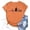 Orange, variant on Womens Athletic Tops Women’s T-Shirts Practical Style Omen Casual Animal Print Round Neck Short Sleeve Tee for Everyday Comfort and Versatile Wear Beige M